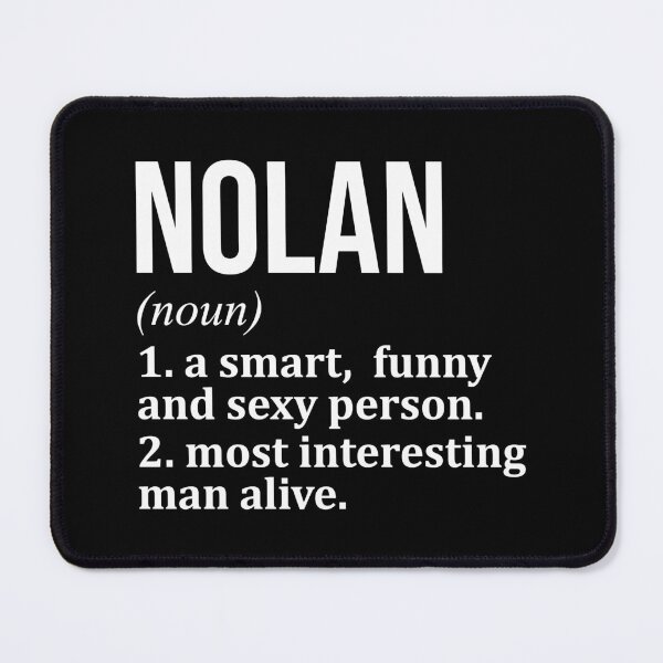 Item preview, Nolan Name Definition designed and sold by XCIV.