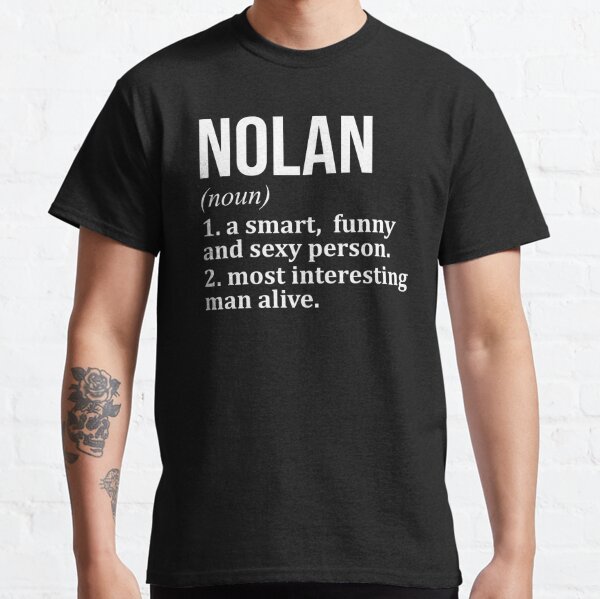 Produits sur le th me Nolan Name Redbubble