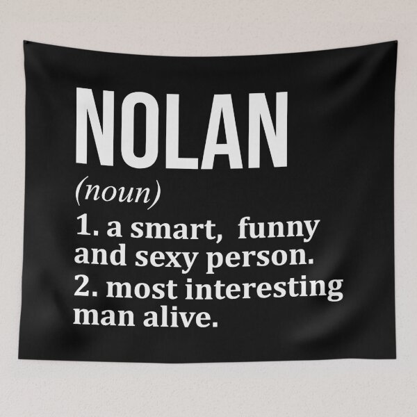 Item preview, Nolan Name Definition designed and sold by XCIV.