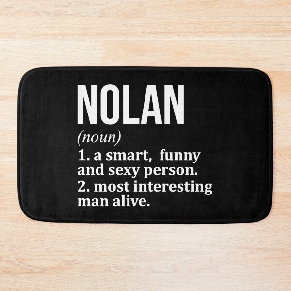 Item preview, Nolan Name Definition designed and sold by XCIV.