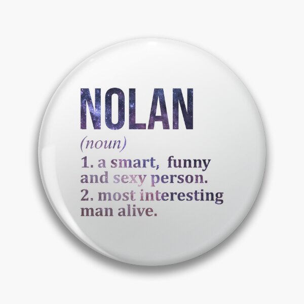 Item preview, Nolan Name Definition designed and sold by XCIV.
