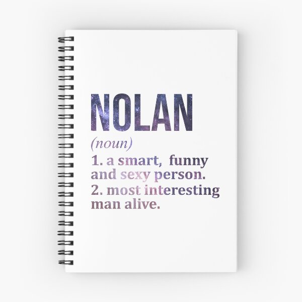 Item preview, Nolan Name Definition designed and sold by XCIV.
