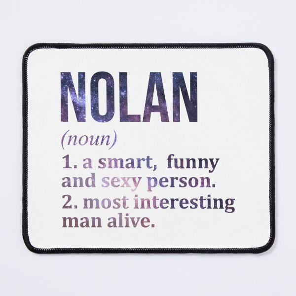 Item preview, Nolan Name Definition designed and sold by XCIV.