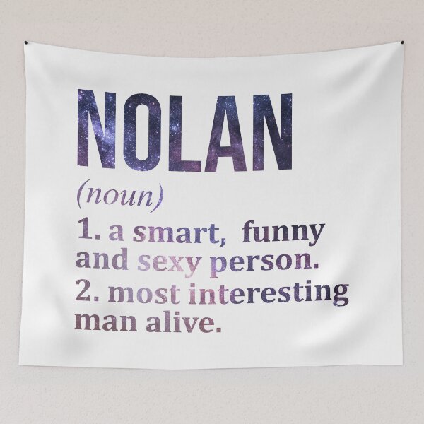 Item preview, Nolan Name Definition designed and sold by XCIV.
