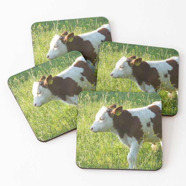 Item preview, calf - spotted cow designed and sold by animal-animal.