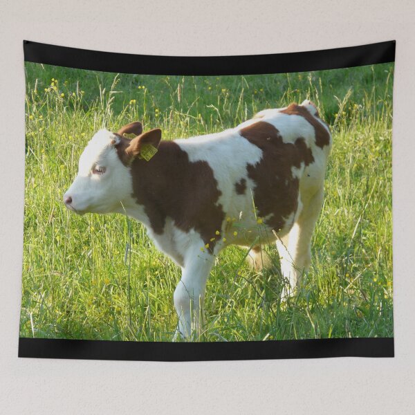 Item preview, calf - spotted cow designed and sold by animal-animal.