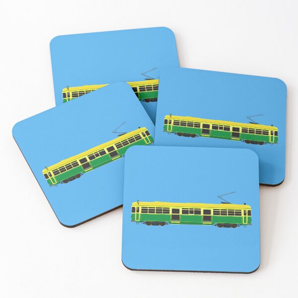 Item preview, Melbourne Tram, W-Class Side View  designed and sold by JonesyDave.
