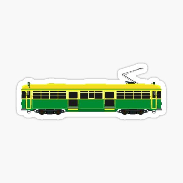 Aperçu de l'œuvre Tramway de Melbourne, classe W, vue latérale créée et vendue par JonesyDave.