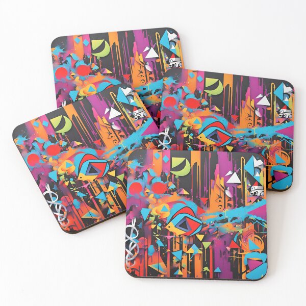 Item preview, Rhythmic Harmony: A Just Shapes and Beats Inspired Design designed and sold by Manimilo.