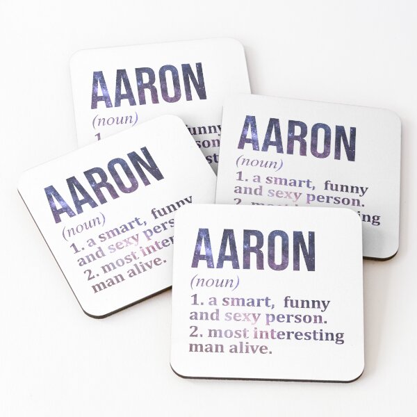 Item preview, Aaron Name Definition designed and sold by XCIV.