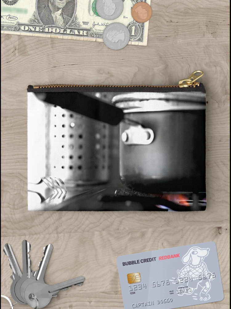 Thumbnail 3 of 4, Zipper Pouch, Cooking time designed and sold by Tadas Svetikas.