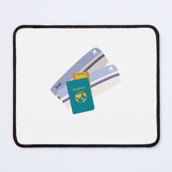 Item preview, Airplane ticket to Rome designed and sold by Mirth and Magic.