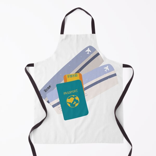 Item preview, Airplane ticket to Rome designed and sold by Mirth and Magic.