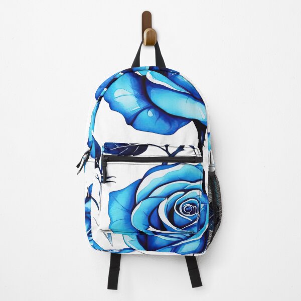 Item preview, Neaon Blue Rose Pattern designed and sold by Bilisik.