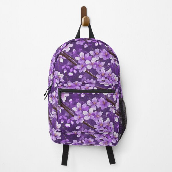 Item preview, Purple Cherry Blossoms designed and sold by craftyvixenart.