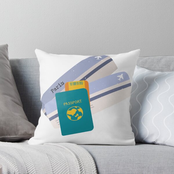Item preview, Airplane ticket to Paris designed and sold by Mirth and Magic.