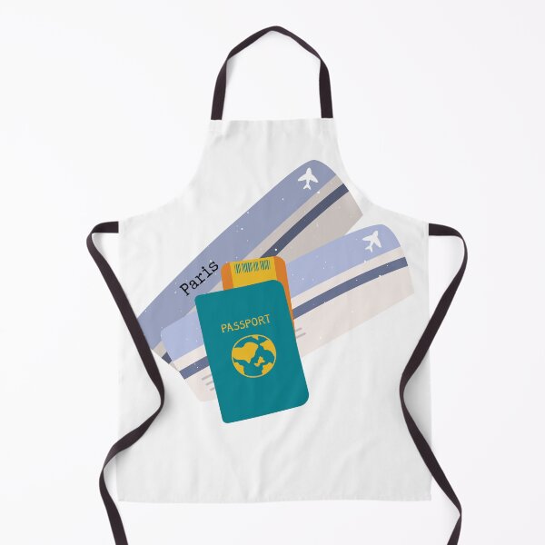 Item preview, Airplane ticket to Paris designed and sold by Mirth and Magic.