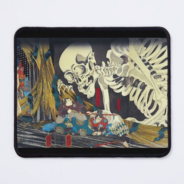 Item preview, Defying the Skeleton Spectre by Utagawa Kuniyoshi designed and sold by Okyotsu.