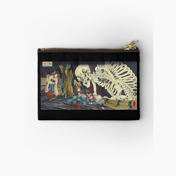 Item preview, Defying the Skeleton Spectre by Utagawa Kuniyoshi  designed and sold by Okyotsu.