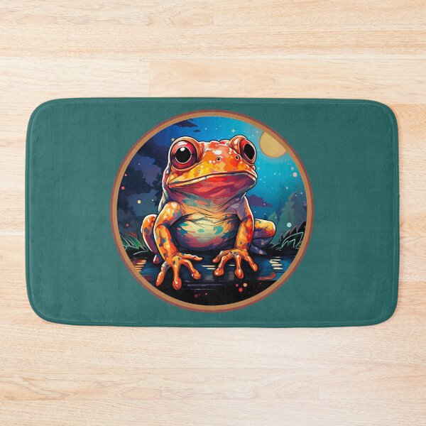 Item preview, Fantasy Creature Tropical Moon Frog designed and sold by FoxTreeDesign.