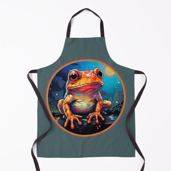 Item preview, Fantasy Creature Tropical Moon Frog designed and sold by FoxTreeDesign.