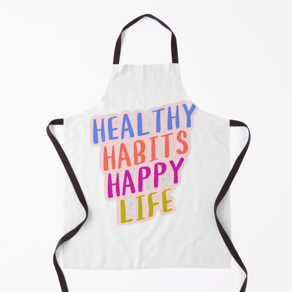 Item preview, Healthy Habits, Happy Life. designed and sold by FlexPrintShop.