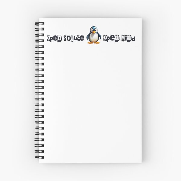 Item preview, Open source, open mind, Linux designed and sold by PRFXSA.