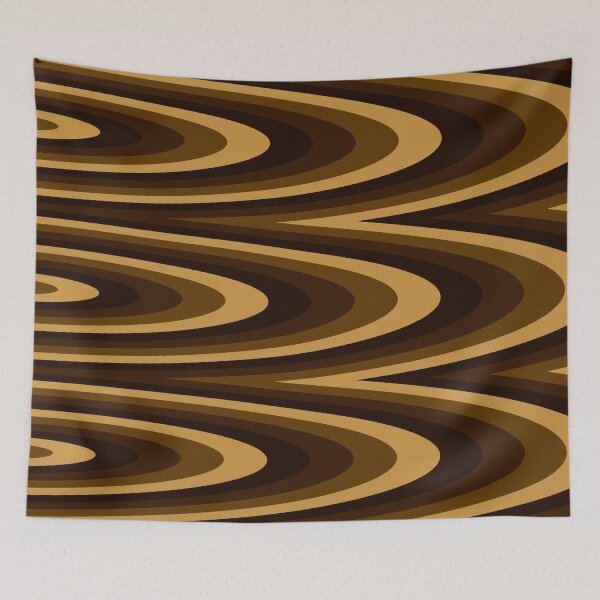 Item preview, Chocolate Waves Pattern designed and sold by TheArtism.
