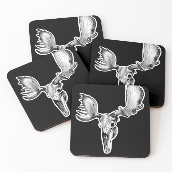 Item preview, Moose skull designed and sold by Oliwia-K.