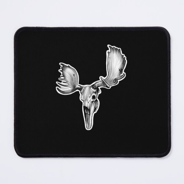 Item preview, Moose skull designed and sold by Oliwia-K.