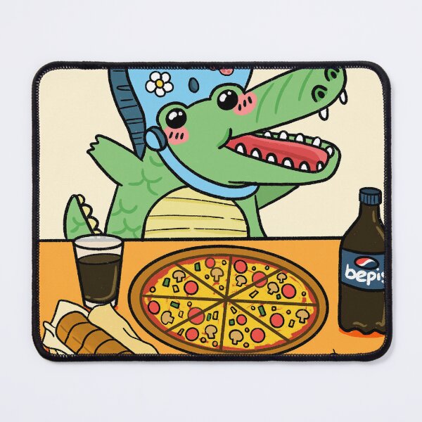 Item preview, Maria eats pizza designed and sold by jessthechen.
