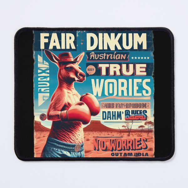 Item preview, (FAIR DINKUM) NO WORRIES ROO designed and sold by Takin-Thepiss.