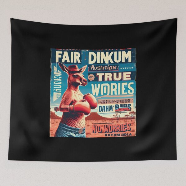 Item preview, (FAIR DINKUM) NO WORRIES ROO designed and sold by Takin-Thepiss.