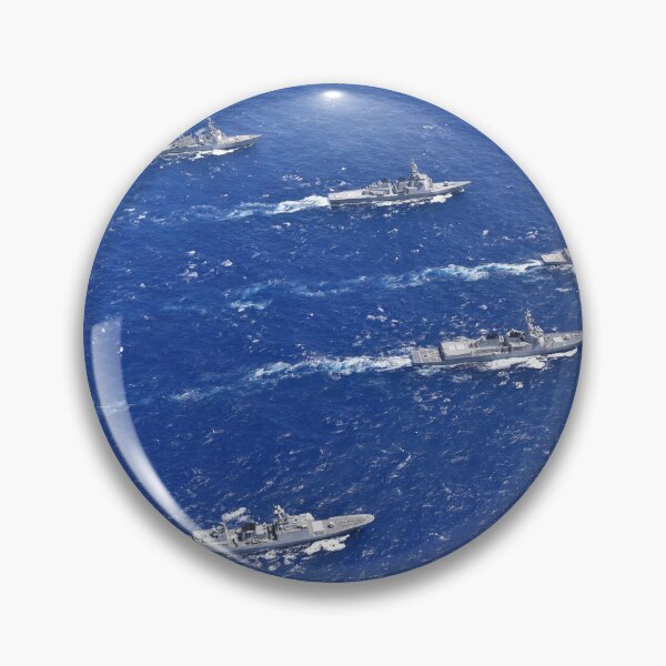 Item preview, STK108895M-Formation of warships. designed and sold by StocktrekImages.