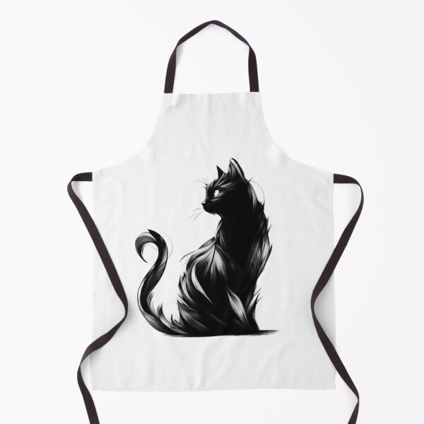 Item preview, Black Cat magic familiar designed and sold by Wendson Felipe.