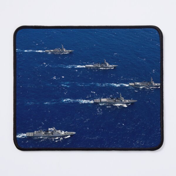 Item preview, STK108894M-Formation of warships. designed and sold by StocktrekImages.