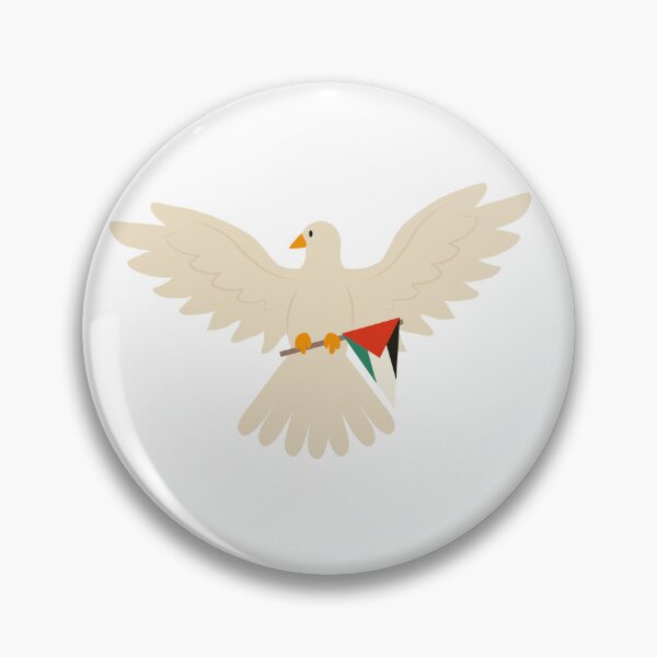 Item preview, Pigeon Carrying Palestine Flag - Free Palestine designed and sold by Fananaa.