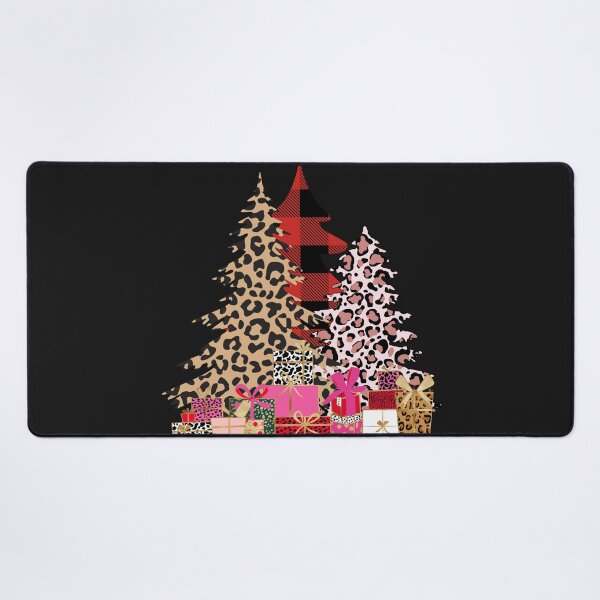 Item preview, Plaid Leopard Christmas Tree designed and sold by LionessLove.