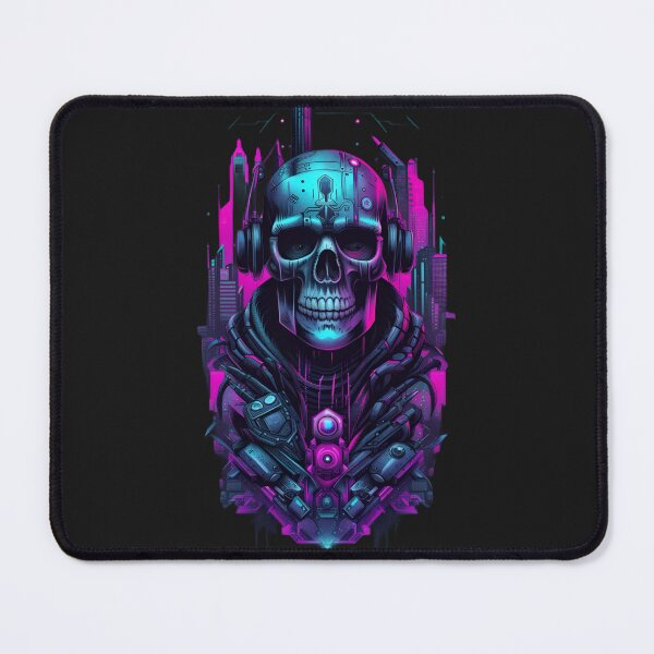 Item preview, Cyberpunk Skull designed and sold by Rostislav Tarasenko.