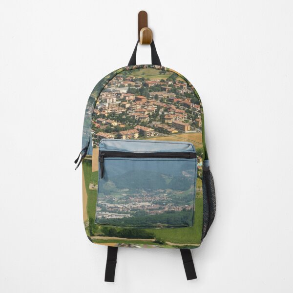 Item preview, Italian Countryside Aerial - Pastoral Villages and Farm Fields in Lombardy Italy designed and sold by Georgia Mizuleva.