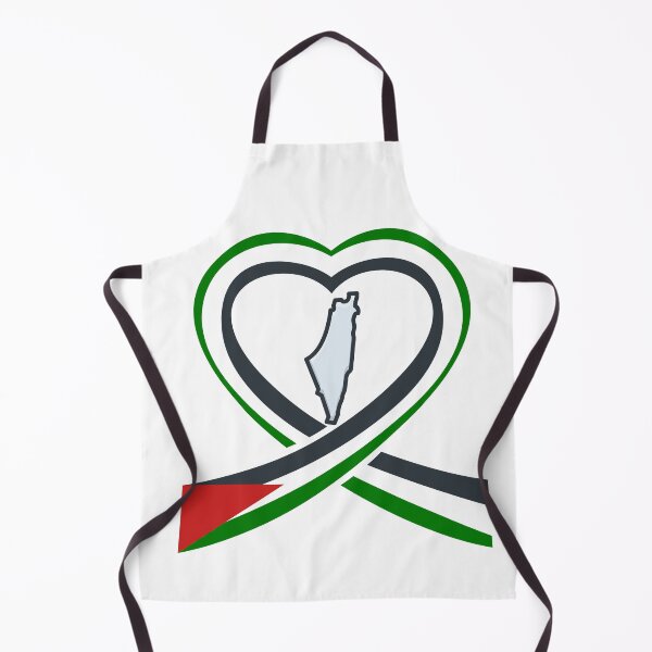 Item preview, Palestine Map Surrounded by Heart Palestinian Flag designed and sold by Fananaa.