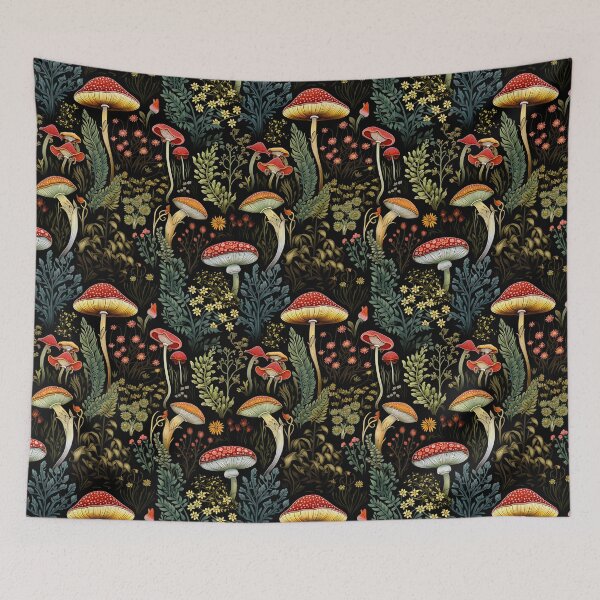 Item preview, Mushroom pattern designed and sold by AnnaGo.