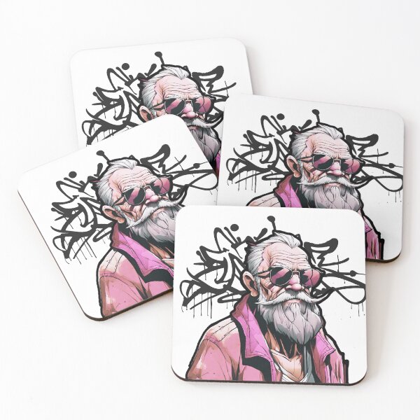 Item preview, Graffiti Illustration old man designed and sold by HATIM Belamin.