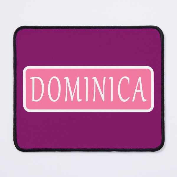 Item preview, Dominica Name designed and sold by Jeallan Designs.
