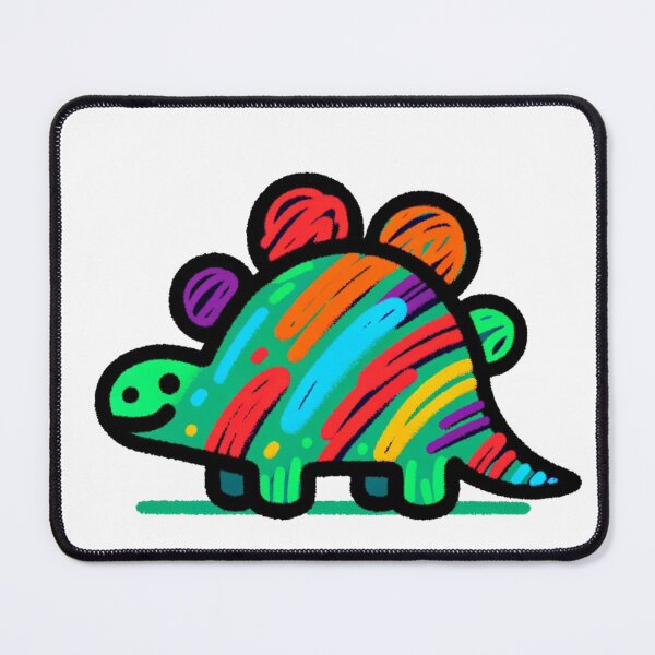 Item preview, Scribbles - Stegosaurus designed and sold by YolkedApparel.