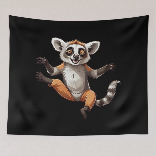 Item preview, Lemur designed and sold by Getup-clothing.