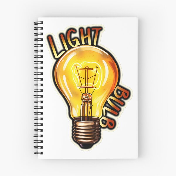 Item preview, Light Bulb Detailed Illustration Shirt and Laptop Sticker Design by Zeesdesign on Redbubble designed and sold by ZEESDESIGN.