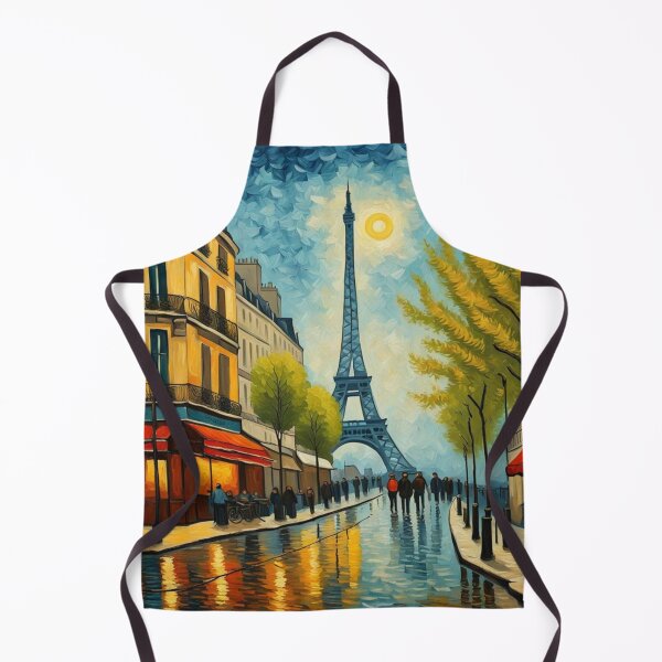 Item preview, Paris street with Eiffel tower designed and sold by JackFreestone.