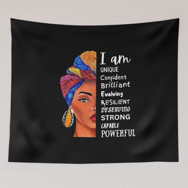Item preview, African Sister Affirmations designed and sold by sourceoflife.