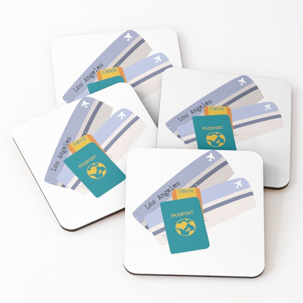 Item preview, Airplane ticket to LA designed and sold by Mirth and Magic.